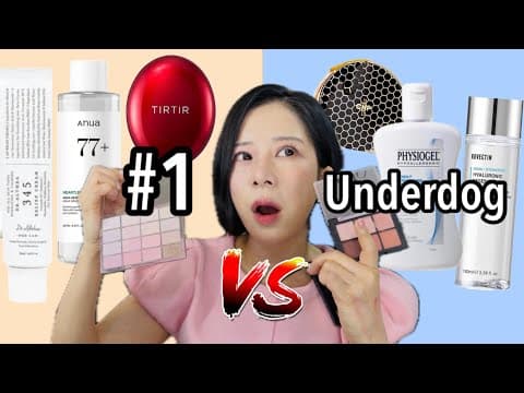 K-Beauty #1 Best-Sellers vs The Underdogs — The Results Humbled Me - K-Beauty skincare education on YouTube