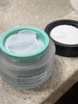 딥퍼센트 (deepercent) BLUEWATER MARINE BARRIER CREAM — photo from Michelle's review