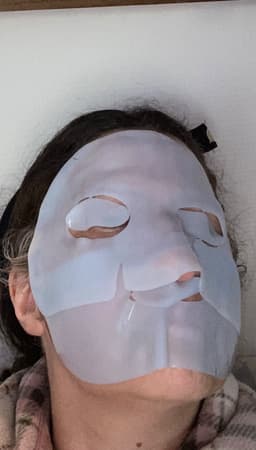 WOLLYO Azulene Soothing Collagen Gel Mask (Set, 5 sheets) — photo from Sea_spray's review