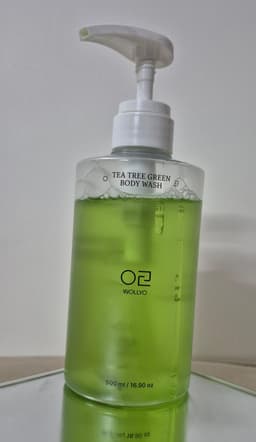WOLLYO Tea Tree Green Body Wash 500ml — photo from Anusha's review