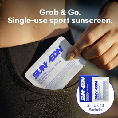 SUNZEON SPORT COOLING MOISTURE SUNSCREEN SPF50+ PA++++ On-the-go (3mlx10ea)