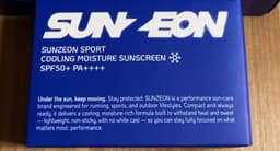 SUNZEON SUNZEON SPORT COOLING MOISTURE SUNSCREEN SPF50+ PA++++ On-the-go (3mlx10ea) — photo from Skincare_lover's review