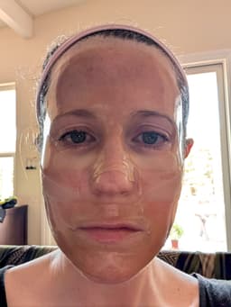 KIERA Vitalizing Hydrogel Collagen Mask — photo from Sarah's review