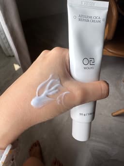 WOLLYO Azulene Cica Repair Cream 55g — photo from Yvette's review