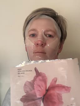 KIERA Vitalizing Hydrogel Collagen Mask — photo from Jacqueline's review