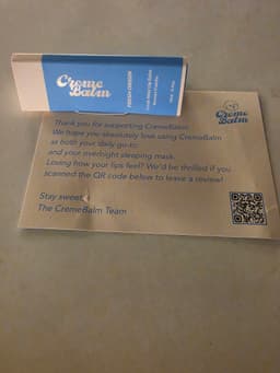 CremeBalm Fresh Origin - Fresh Mint Lip Balm — photo from Gabrielle's review