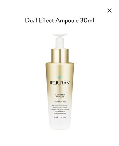 Dual Effect Ampole c-PDRN 0.5%