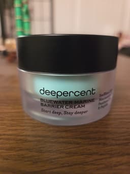 딥퍼센트 (deepercent) BLUEWATER MARINE BARRIER CREAM — photo from Elizabeth's review