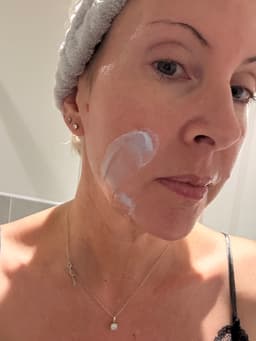 WOLLYO Azulene Blue Cleansing Balm 100ml — photo from Joanne's review
