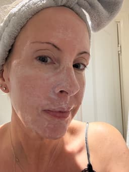 WOLLYO Azulene Blue Cleansing Balm 100ml — photo from Joanne's review