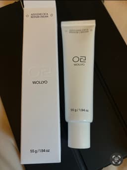 WOLLYO Azulene Cica Repair Cream 55g — photo from Joanne's review