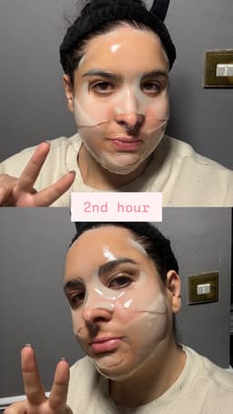 KIERA Vitalizing Hydrogel Collagen Mask — photo from Viviani's review