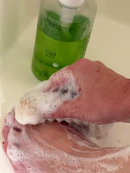 WOLLYO Tea Tree Green Body Wash 500ml — photo from Chantelle's review