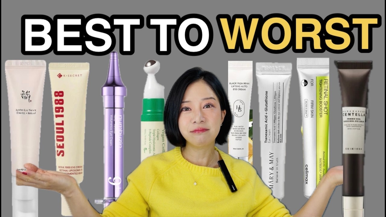 Best Korean Eye Creams for Dark Circles & Wrinkles: CYoung's Honest Tier List