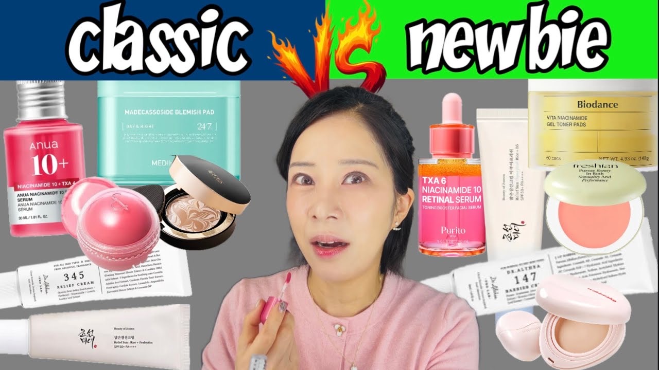 K-Beauty Showdown: Classics vs. Newbies – Which Products REALLY Win?